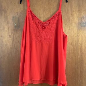 Plus Size Torrid Red Swing Top